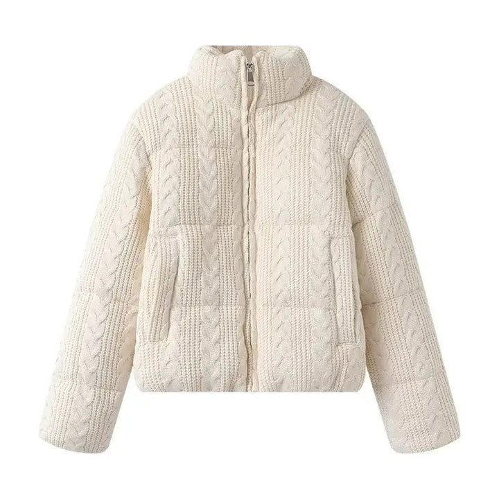Jackets Women's Parkas Winter Coat Thick Warm Outwear Long Sleeve inszart Elegant Fashion With Zipper 2025 Casual Woman Jackets ATFH