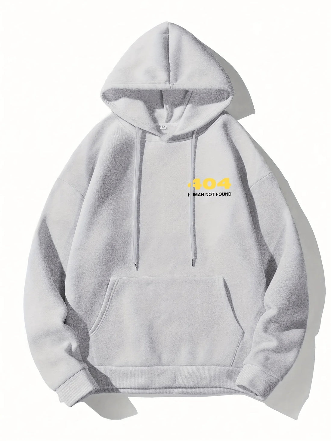 Network Trend Men's Hip-Hop Sportswear Sweatshirt - Creative Fun Slogan Print - Casual Street-Style Stylish Hooded Top