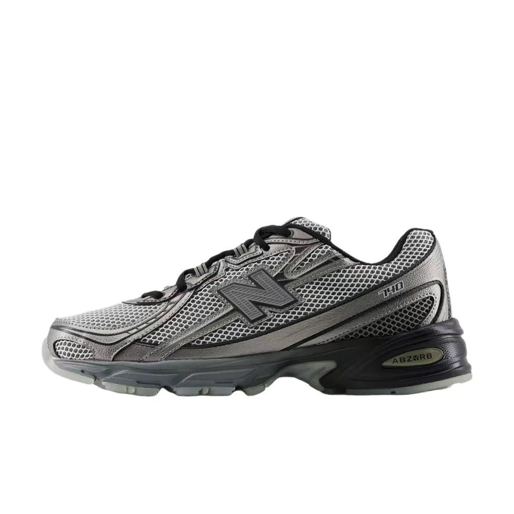 New Balance NB740 V2 Y2K Unisex Low-Top Running Shoes – White, Retro Comfort, Non-Slip, Durable & Breathable U740WN2