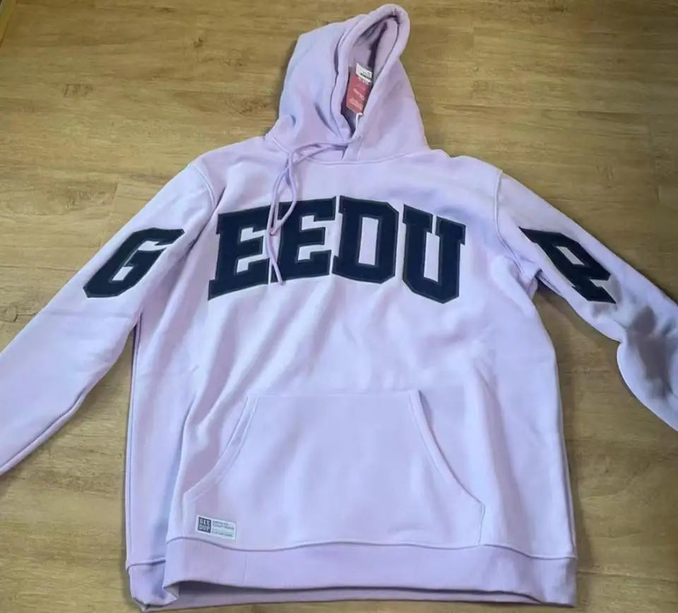 100% Cotton Geedup Australia Top Quality High Street Women Men Hoodie Clothing Hip-Hop Loose Y2K Harajuku Oversized Sweatshirt - ATFH