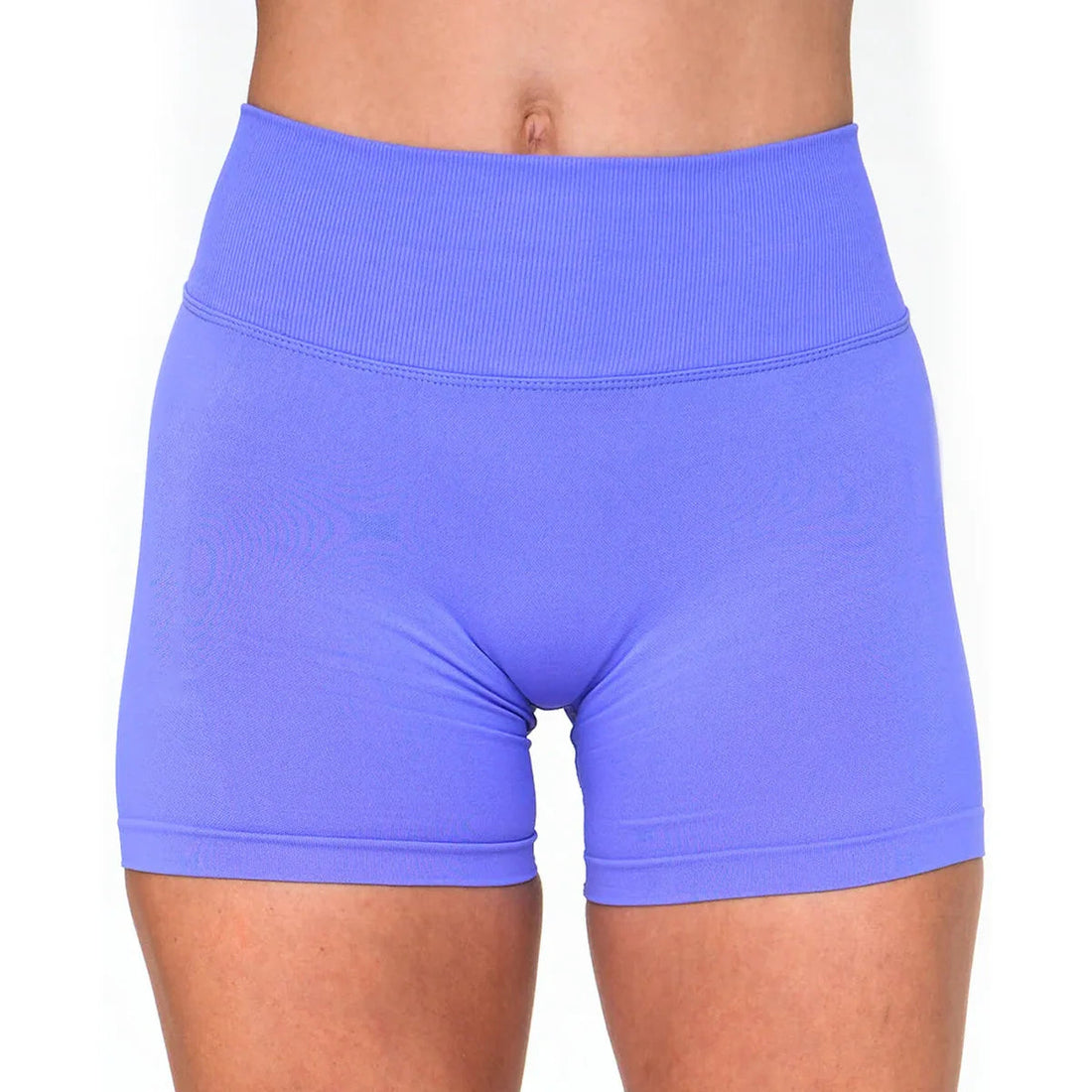 Seamless Workout Shorts for Women, V-Waistband Tight Fit Shorts, 3-Inch Yoga Running Shorts Tahsi Fashion House