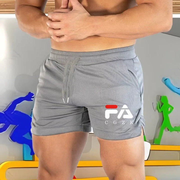 Summer Mesh Quick Drying Shorts Men's Sports Casual Shorts Men's Breathable Beach Pants Suitable for Fitness Outdoor Running