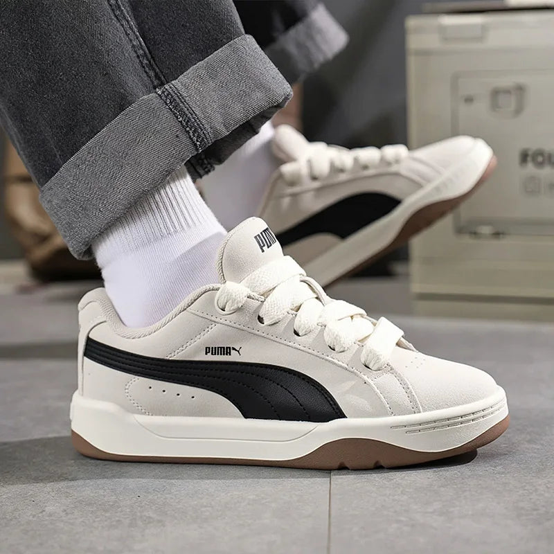 PUMA Men's and Women's Summer Thick-soled Casual Lace-up Shoes for Couples - Comfortable, Breathable and Durable 400707-08