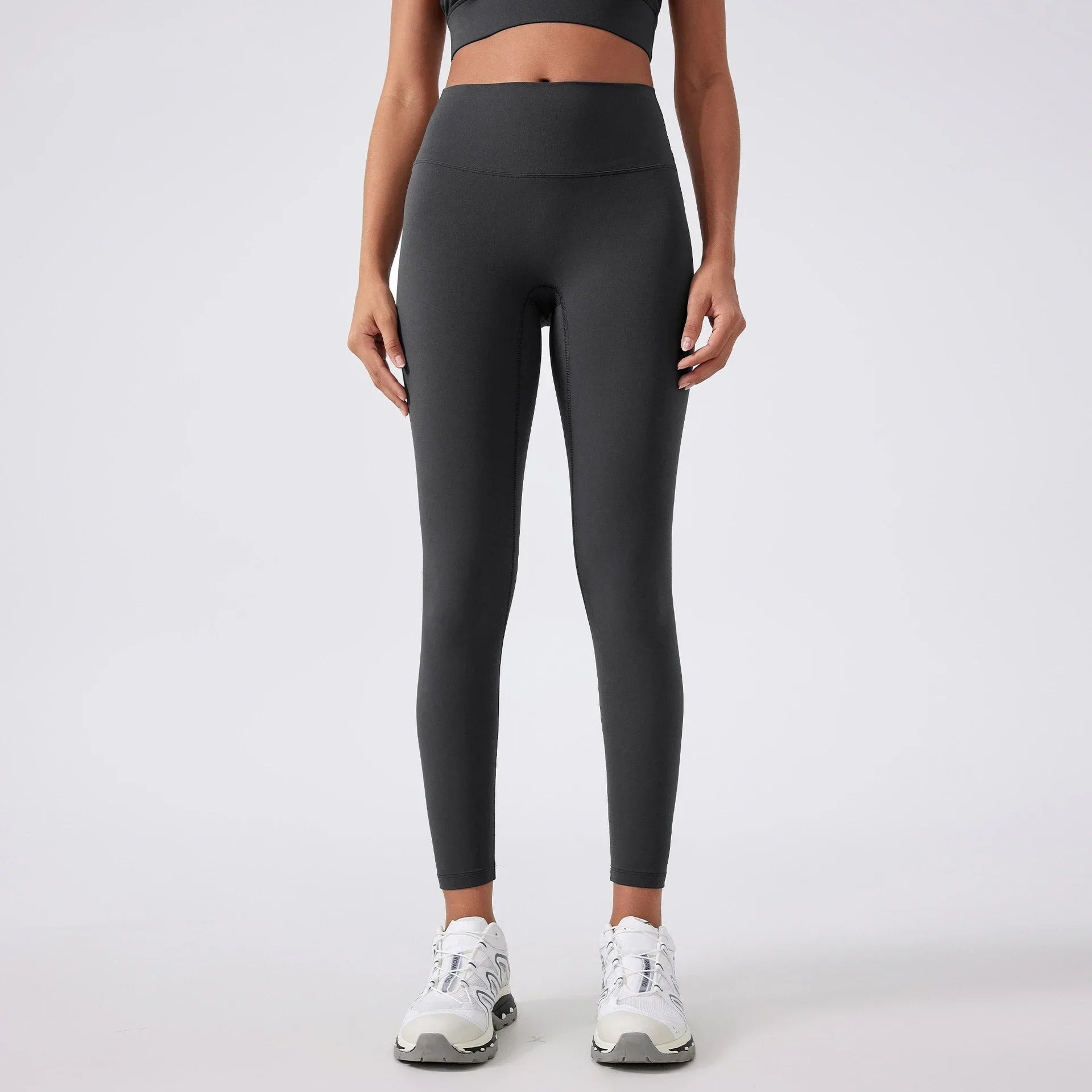 2025 New High Waist Naked Feeling Yoga Pants Women Push Up Sports Leggings Fitness Running Seamless Leggings Gym Girl Leggings - ATFH