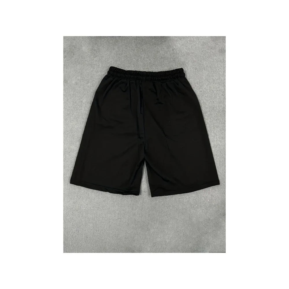 Letter Printed Unisex Five Quarter Pants, Football Printed Summer New Casual Fitness Shorts Unisex