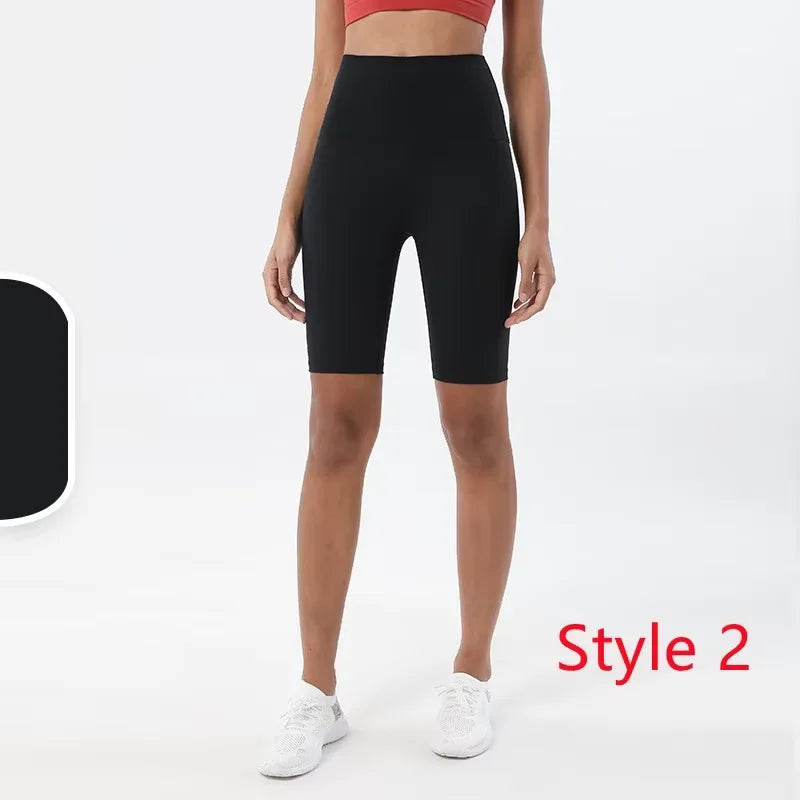 New 35 Colors Naked Feeling Yoga Pants High Waist Seamless Leggings Sport Women Fitness Gym Leggings With Pocket - ATFH