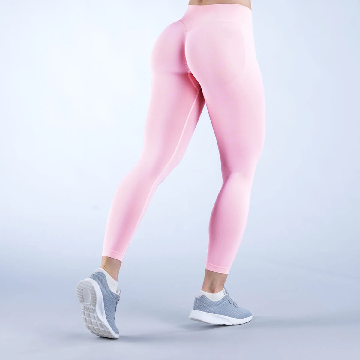 Seamless High-Elasticity Yoga Pants, Quick-Dry Running Butt-Lift Peach Hip Fitness Pants, Sports Active Yoga Leggings - ATFH