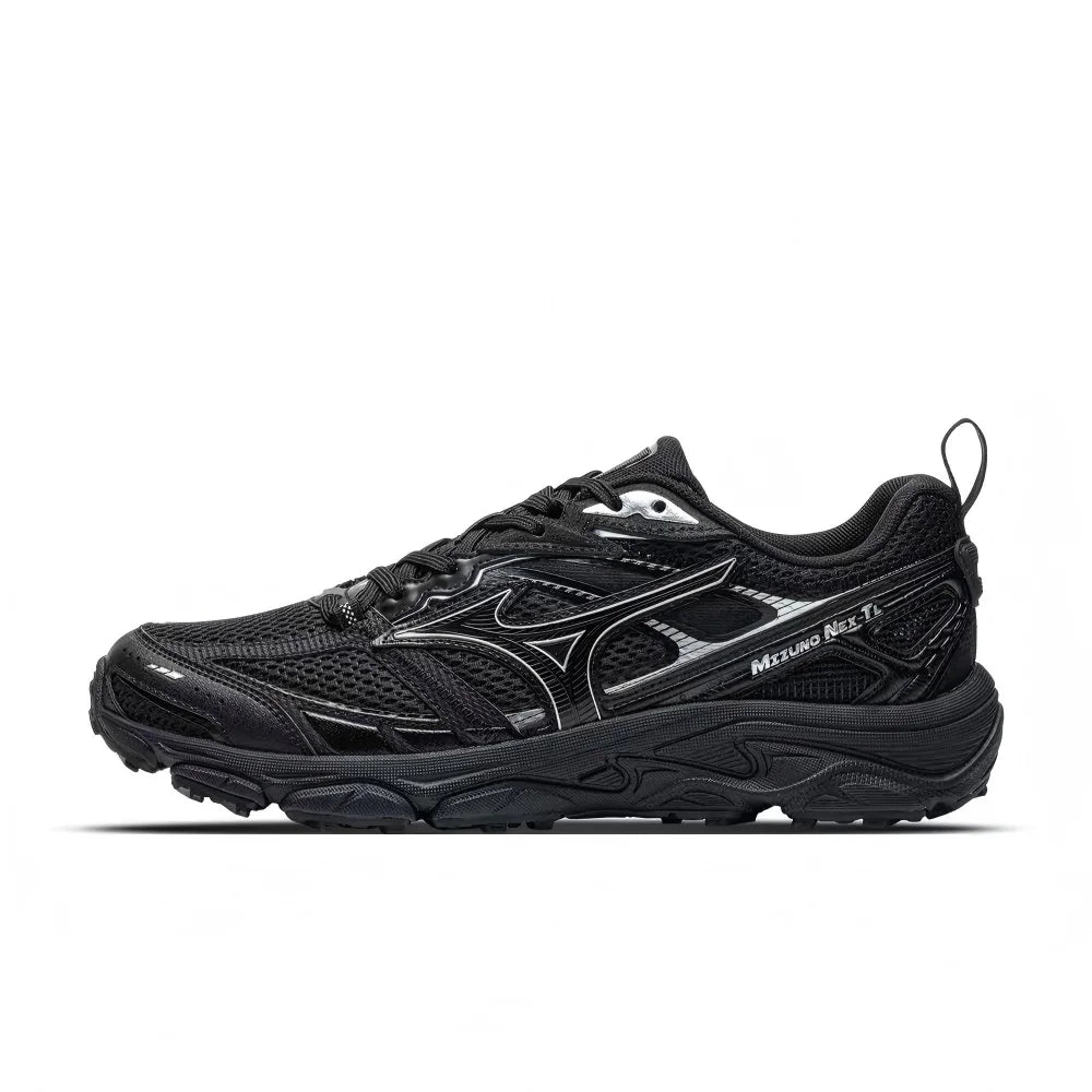 Mizuno NEXTL Unisex Low-Top Running Shoes – Functional Black, Durable, Grippy, Breathable Mesh & Comfortable D1GH262901