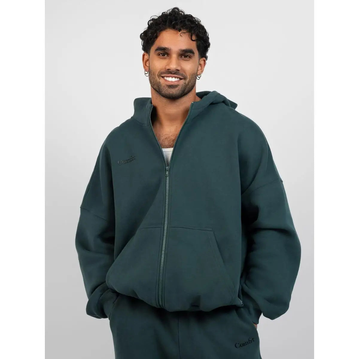 Comfort winter girls Cloud Zip Oversized Hoodie - ATFH