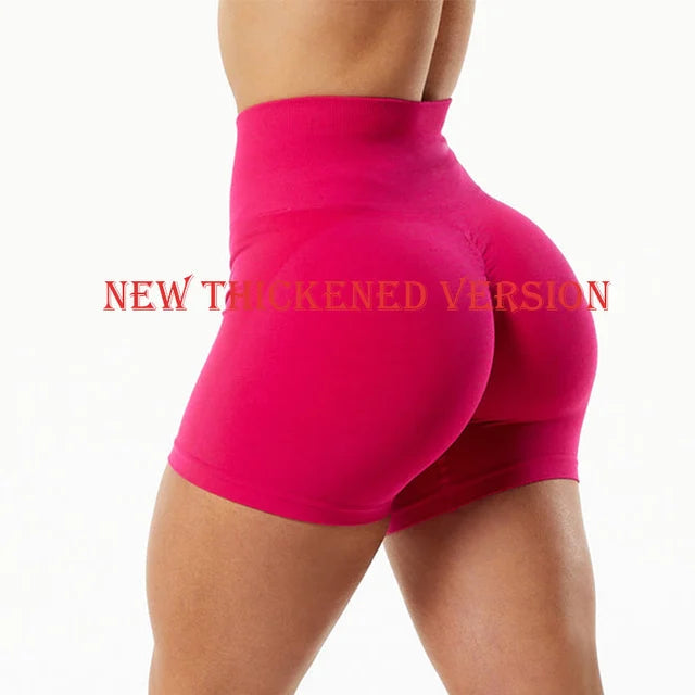 Women High Waist Sport Shorts Seamless Workout Shorts Scrunch Butt Fitness Shorts Women's Sports Short Pants Gym Clothing Tahsi Fashion House