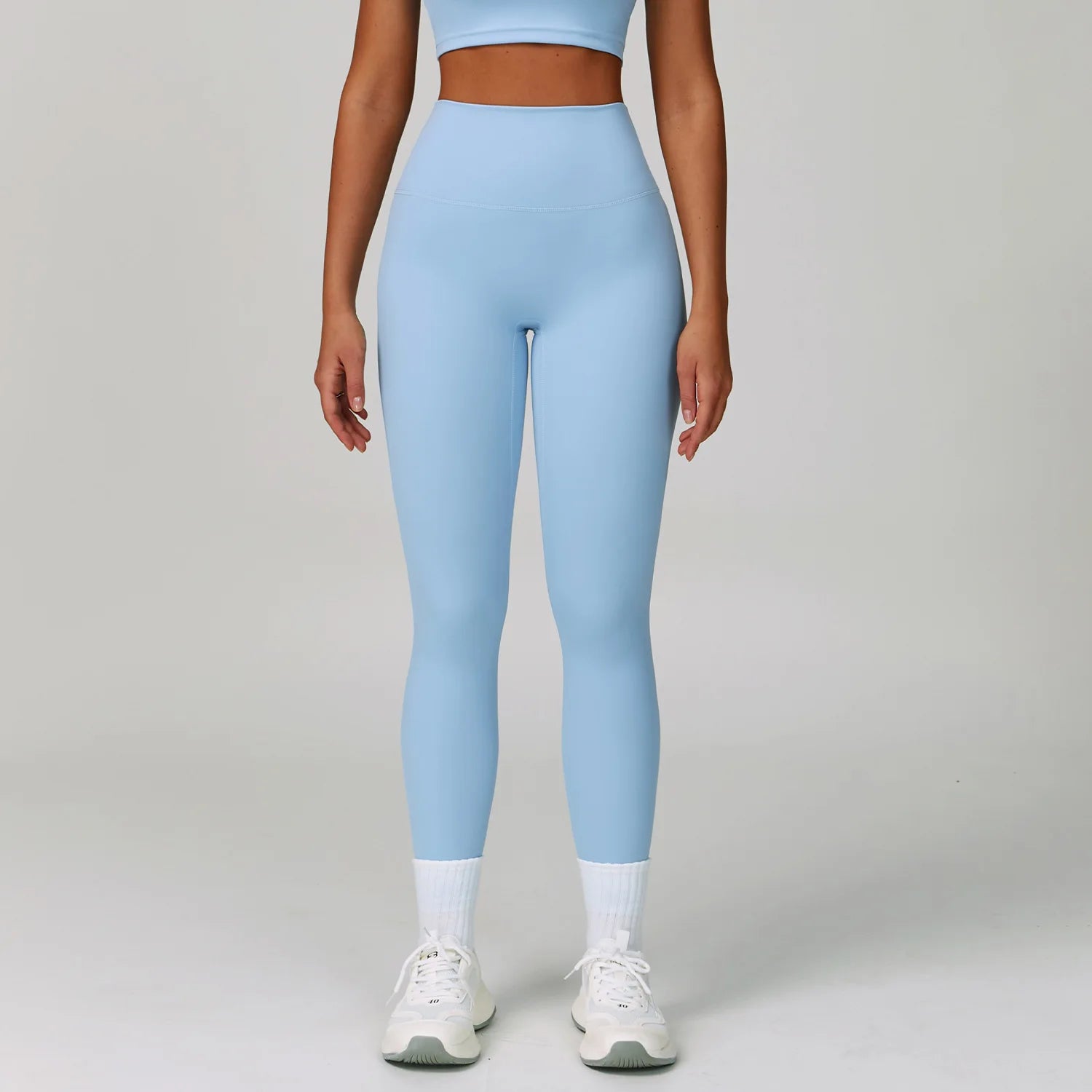 Women Yoga Pants High Waist Gym Fitness Leggings Tights Breathable Yoga Pants Running Workout Leggings Female Gym Yoga Clothing - ATFH