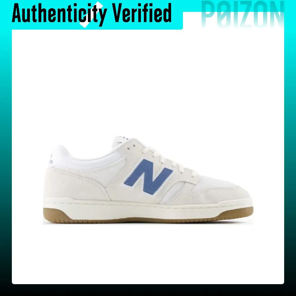 New Balance NB 480 Skate Shoes Unisex Low-top Ecru/Blue/White BB480LLA