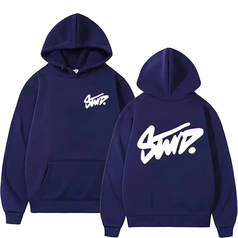 2026New Men's Hoodie Casual Fashion Pullover Sweatshirt Soft & Comfortable High-Quality Plus Size Autumn Winter Letter Print Top