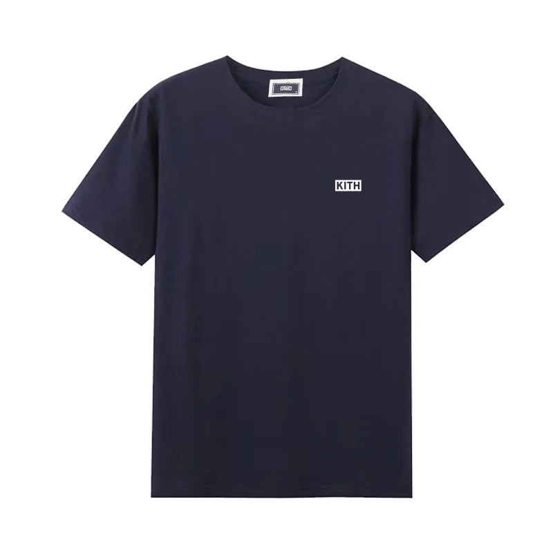 Summer Exported to Japan Korean Cotton Men Women T-shirt Embroidery letter Logo Couple Casual Loose O-Neck Short Sleeve Tees ATFH