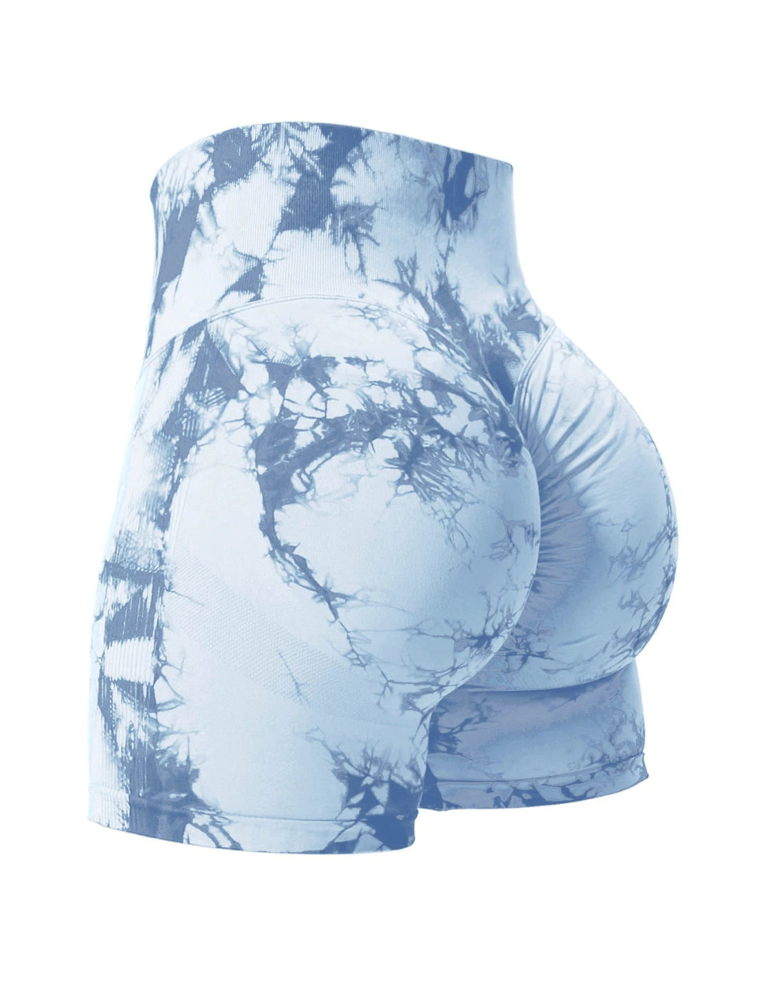 Butt Lifting Tie Dye Summer Shorts Woman High Waist Stretch Sport Shorts Outdoors Summer Outdoors Shorts Woman Tahsi Fashion House