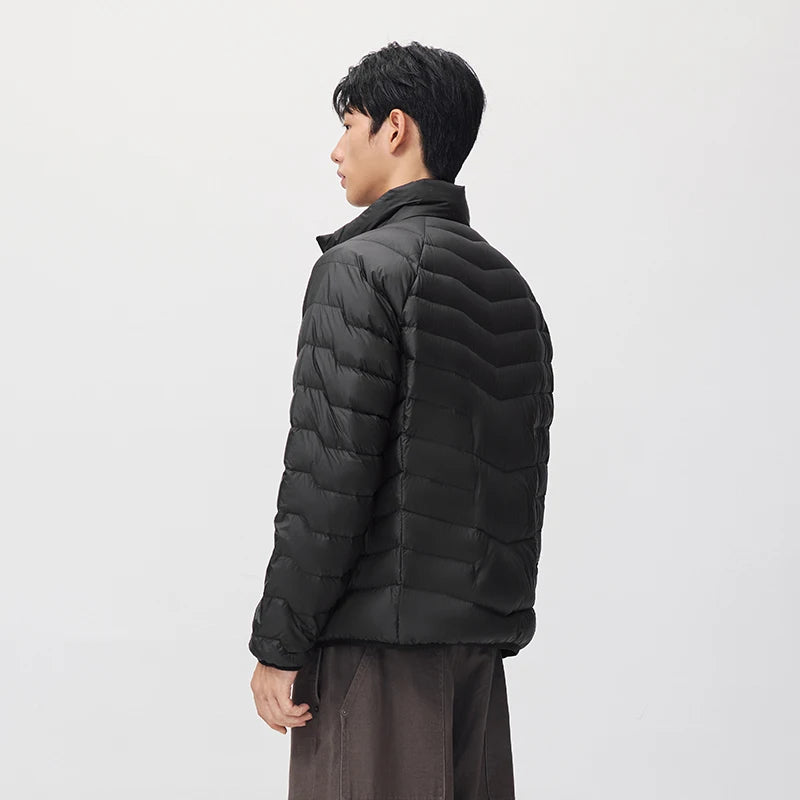 Semir Men Down Jacket Modern Style Quilted Water Repellent Raglan Sleeve 2026 New Winter Daily Wear Urban Casual Style