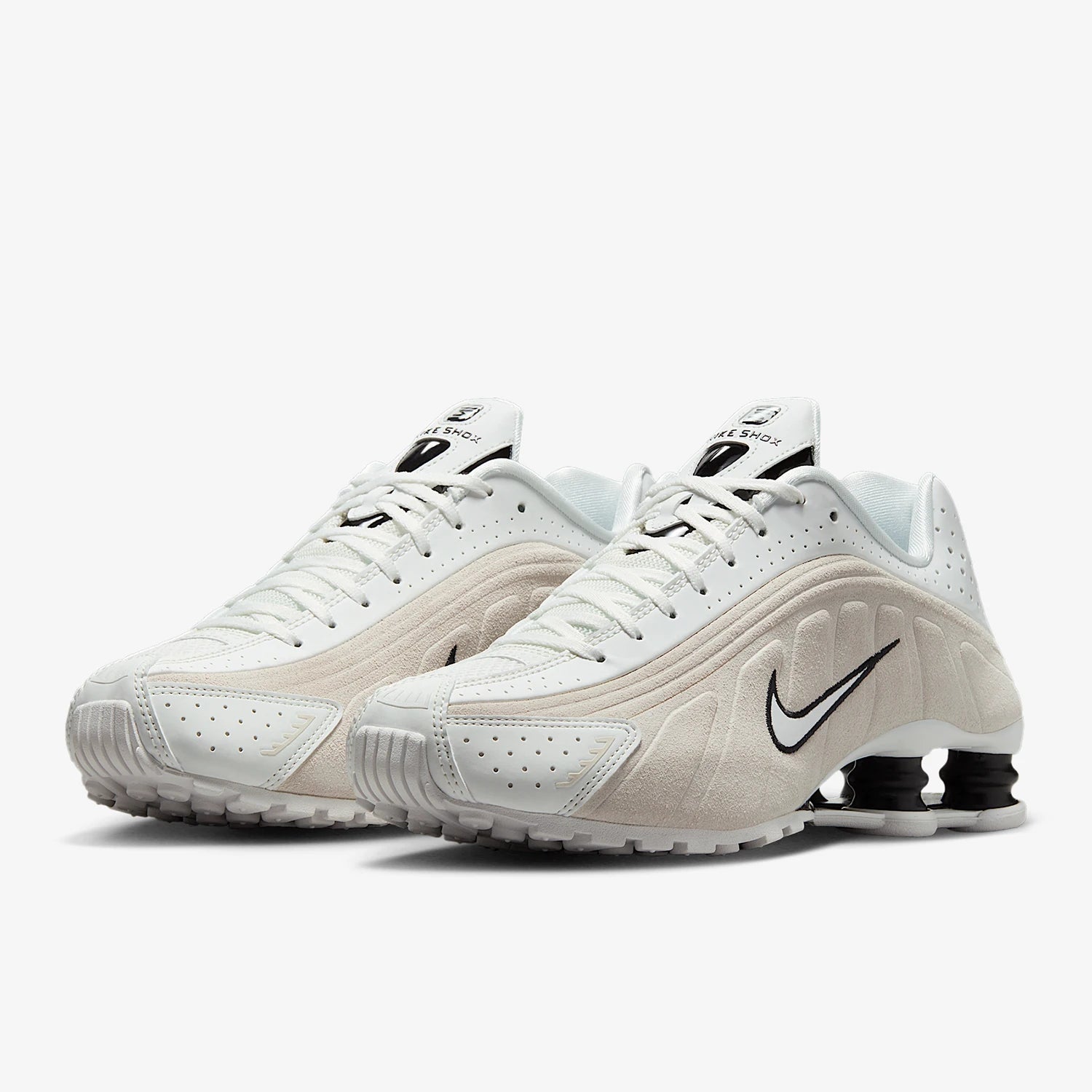 Nike Authentic Shox R4 Women's Breathable Air Column Cushioned Running Shoes HQ7739-100