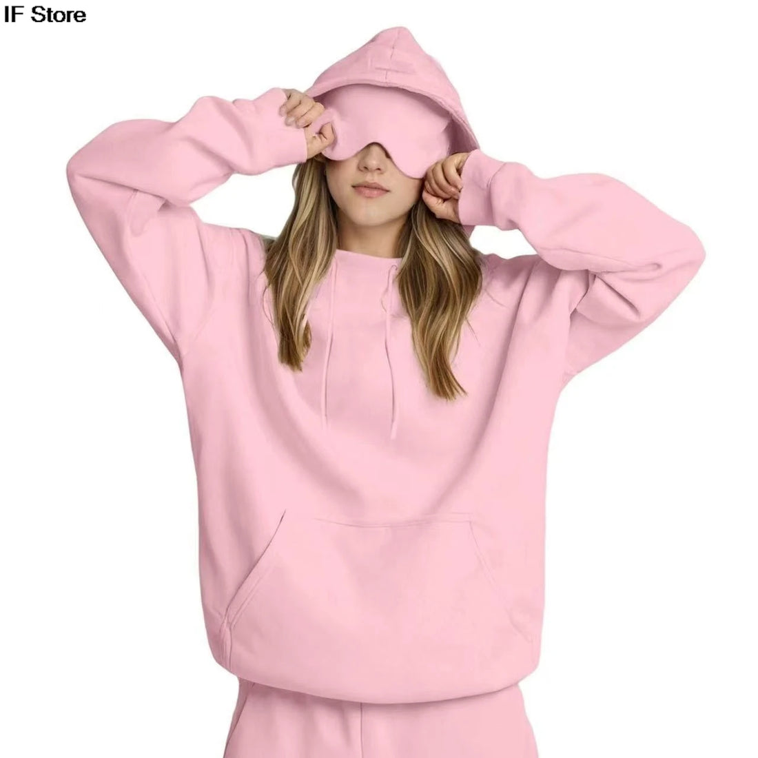 new style Eye mask hoodie y2k clothes man and women winter clothes Loose casual and fashionable sportswear Hoodie with eye mask - ATFH