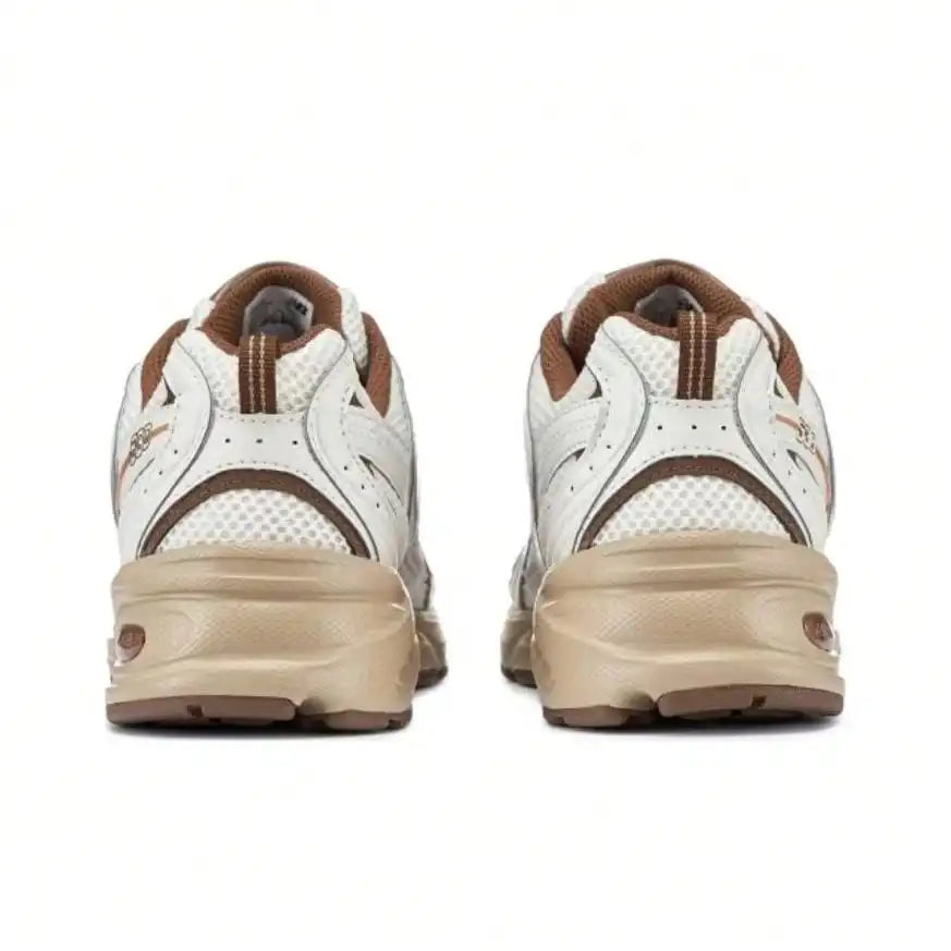 Niko And X New Balance 530 Running Shoes Unisex White/Brown MR530NI