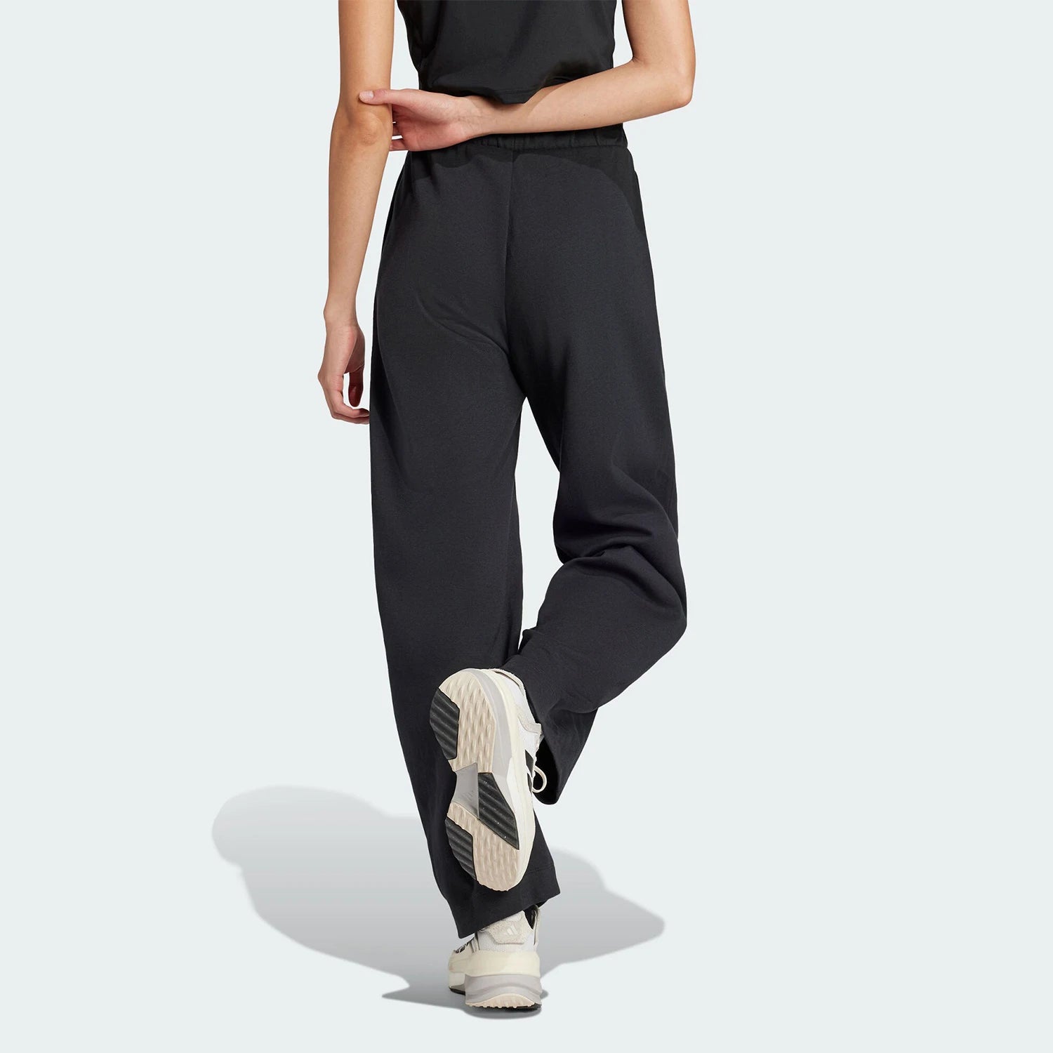Adidas Official Genuine New Women's Fashion Simple Knit Sport Pants JF3415