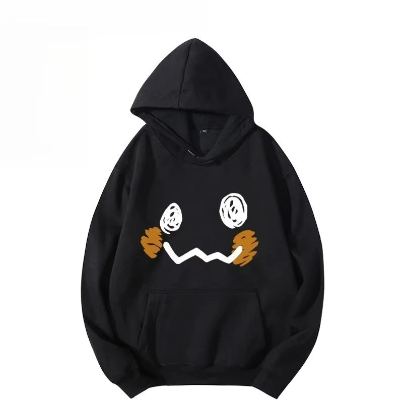 Men's New Pokémon Cute Mimikyu Printed Cotton Hoodie for Men and Women Autumn and Winter Harajuku Trend Loose Casual Sweater Top - ATFH