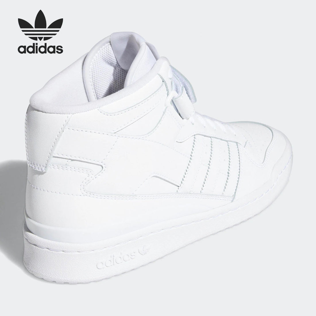 Adidas Genuine Three Stripes FORUM MID Unisex Classic Casual Sports Shoes FY4975 ATFH