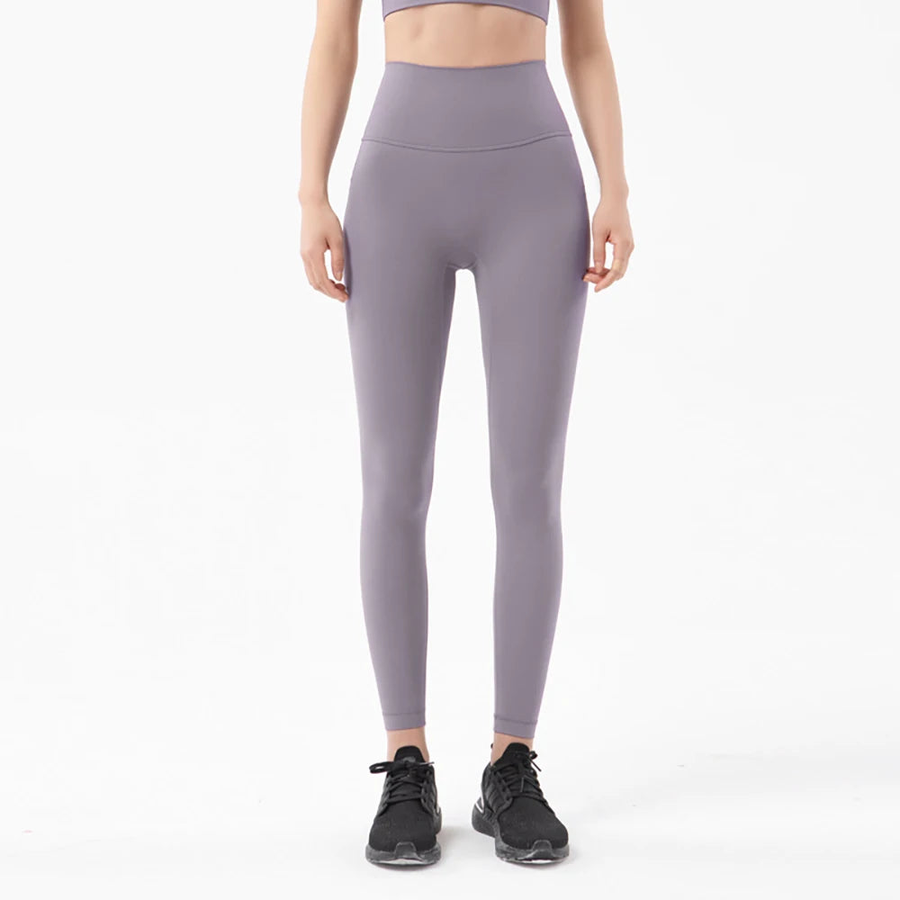 Yoga Leggings for Fitness Legging Sport Femme Back Pocket Pants Female Buttery Soft High Waist Leggins Push Up Gym Tights Women ATFH