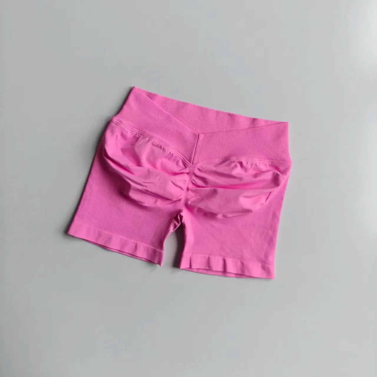 High-Waisted Peach Butt-Lifting Fitness Gym Sports Shorts for Women Tight-Fitting Belly-Control Outdoor Running Training Yoga