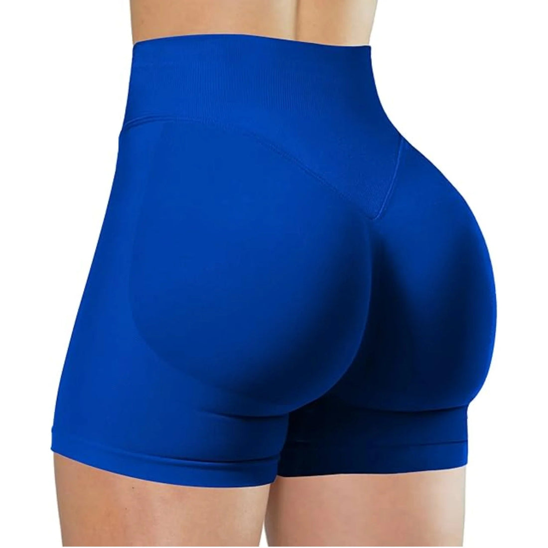 Summer High Waisted Yoga Shorts Fashionable and Sexy Running Fitness Pants Solid Color Yoga Leggings Tahsi Fashion House