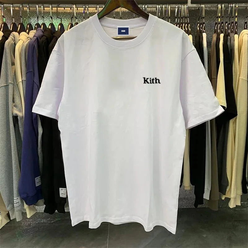Hot Sales Cotton High-quality Embroidery Logo T-shirt Men/Women Summer Loose Short Sleeve Tops Fashion Round Neck Classic Tees ATFH