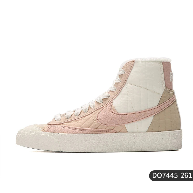 Nike Official Genuine BLAZER Pioneer Women's High-Top Sports Casual Shoes DO7445-261 ATFH