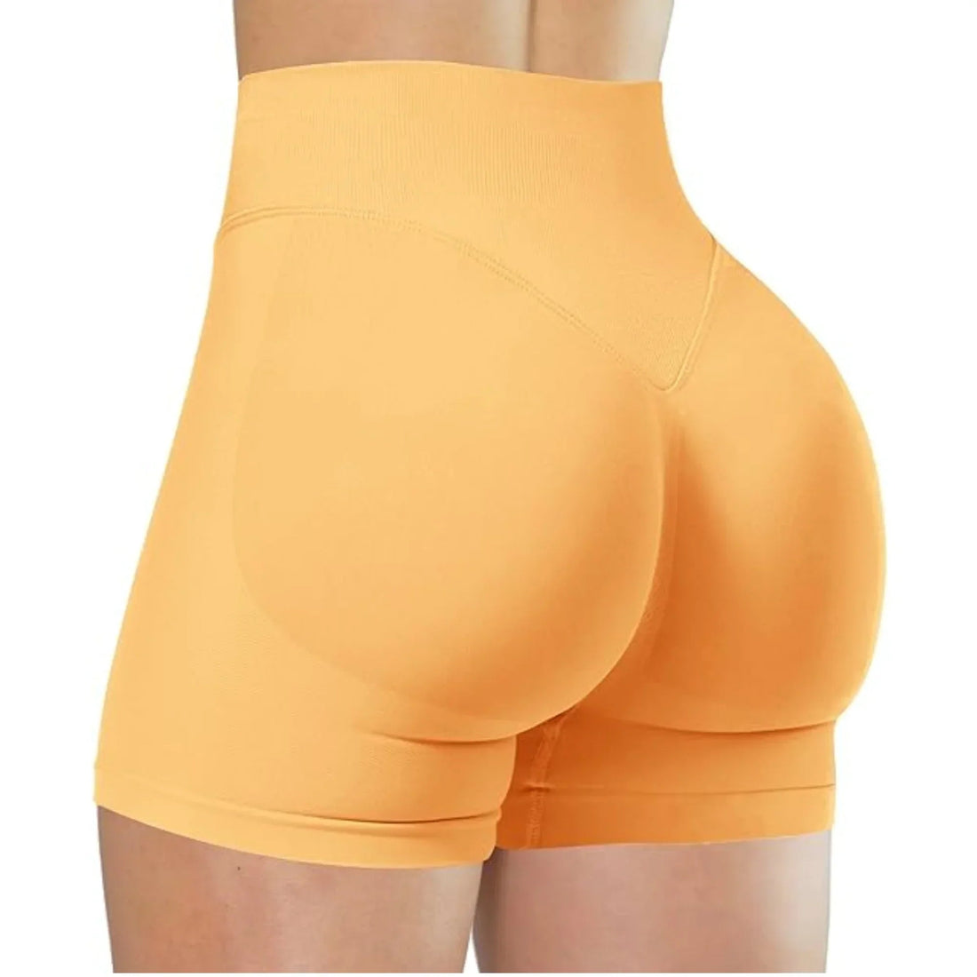 Woman Gym Short Seamless Slim Leggings High Waist Fitness Training Yoga Clothing Running Butt Lifting Cycling Sports Shorts Tahsi Fashion House