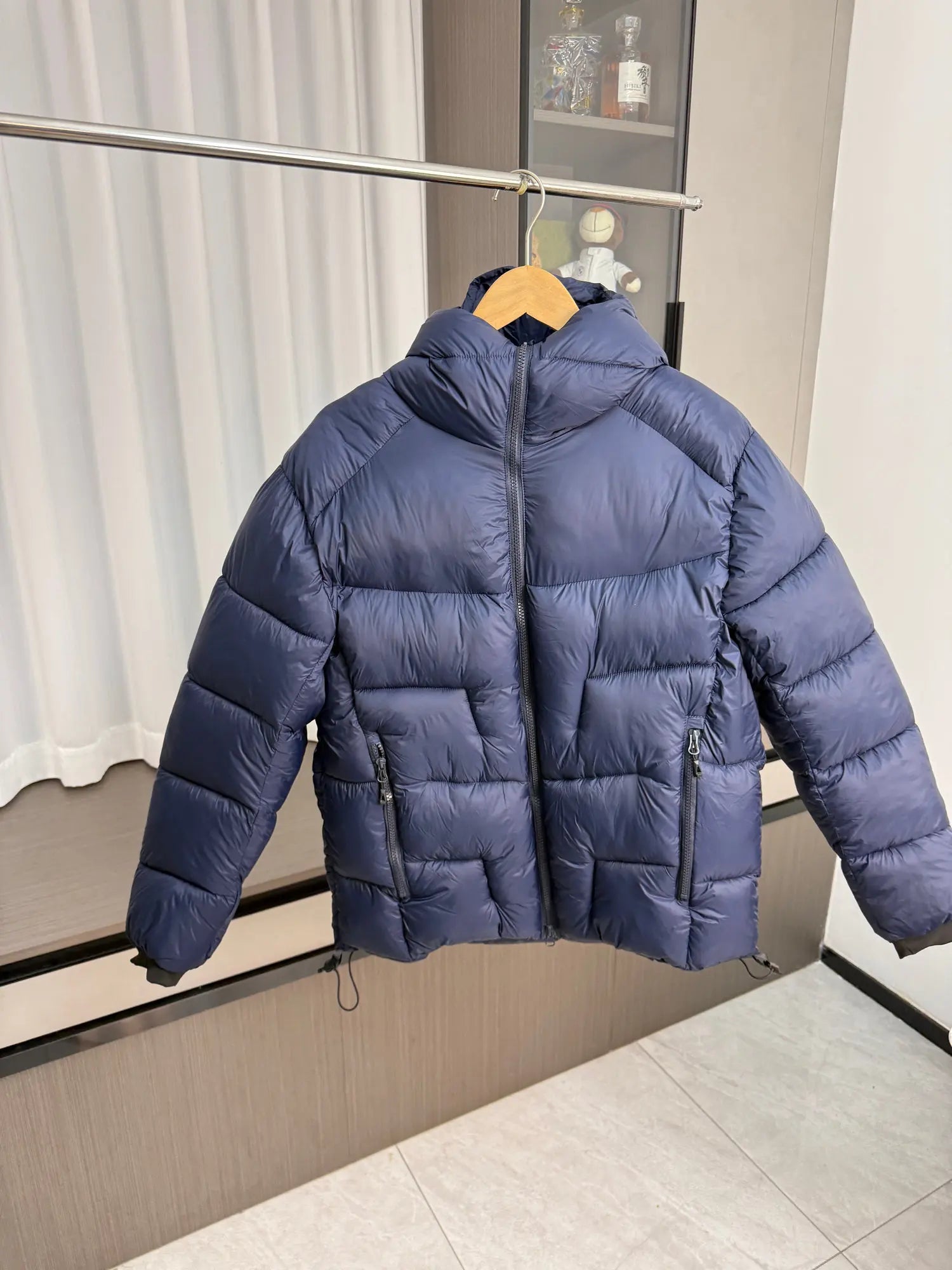 Lightweight padded jackets Outdoor Mountaineering Thickened Cotton-padded Clothes men's down coats and parkas tops ATFH