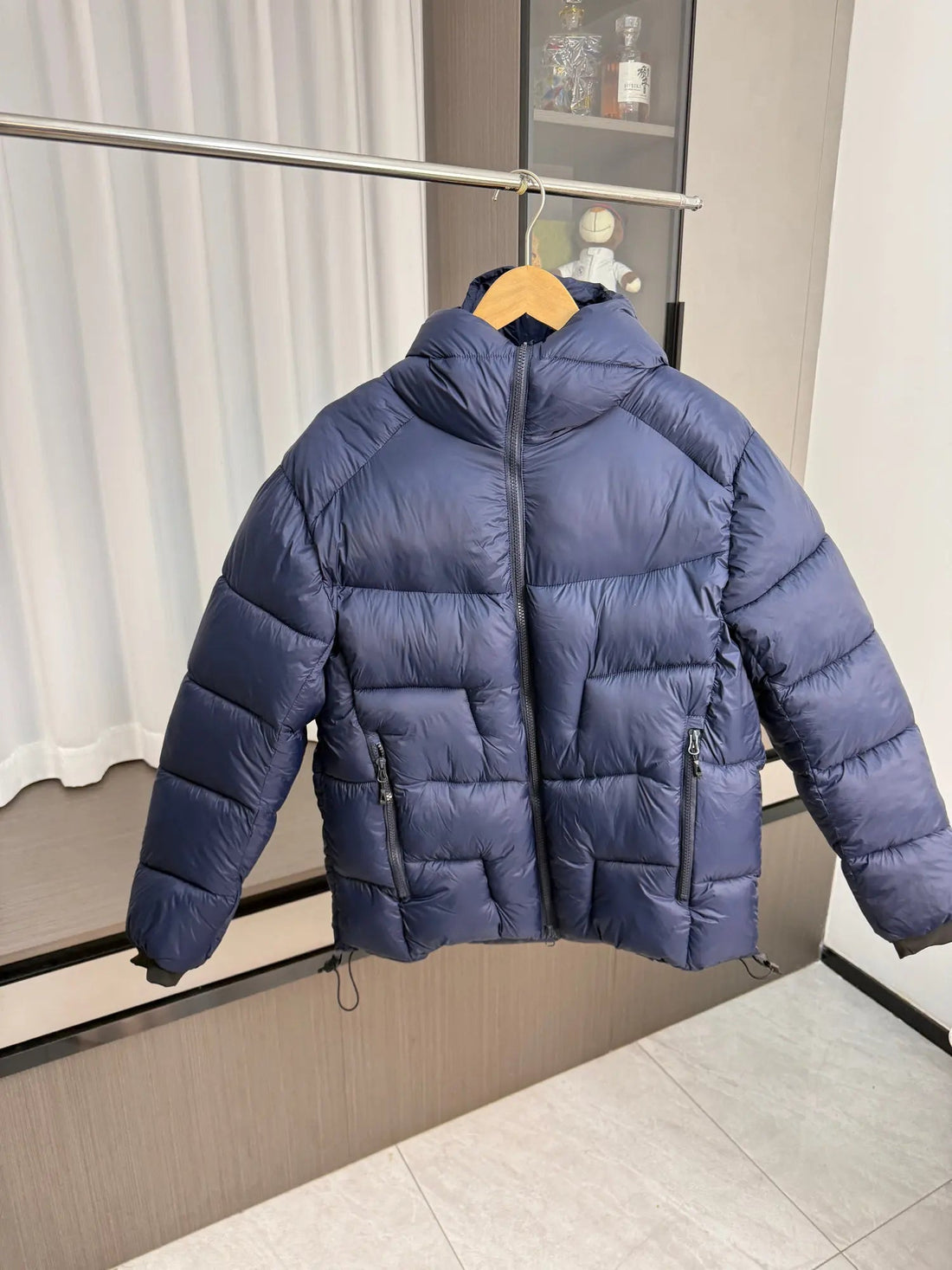 Lightweight padded jackets Outdoor Mountaineering Thickened Cotton-padded Clothes men's down coats and parkas tops ATFH