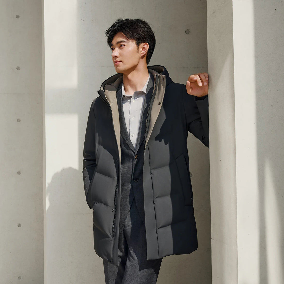 BOSIDENG 90% down jacket for men Winter Jacket Goose Down Jacket thicken warm outwear Puffer Jacket