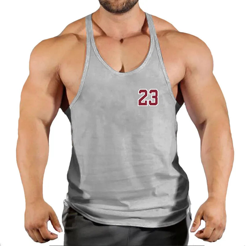 Men's Clothing Gym Vest Vests Bodybuilding Man Top for Fitness Stringer Sleeveless Sweatshirt T-shirts Suspenders Man Clothes
