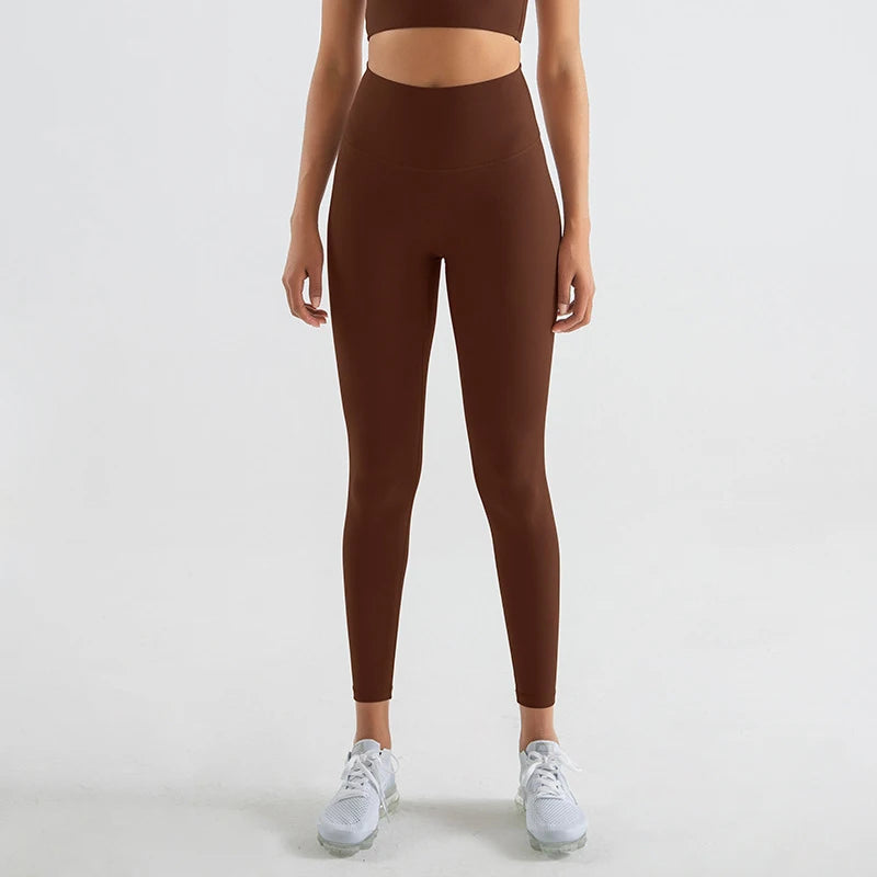 TRY TO BN Gym Leggings Women High Waisted Leggings Buttery Soft Tummy Control Seamless Yoga Pants Fitness Workout Running Tights - ATFH