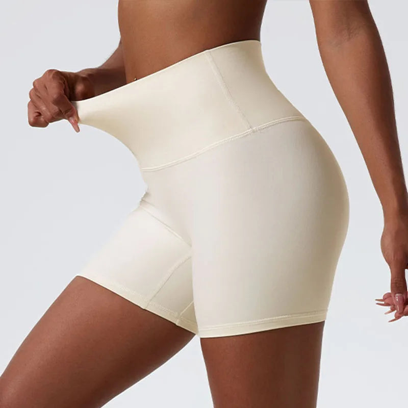Summer Super Soft Fabric Yoga Clothing Push Up Gym Shorts Women High Waist Sports Leggings Higher Quality Workout Cycling Shorts Tahsi Fashion House