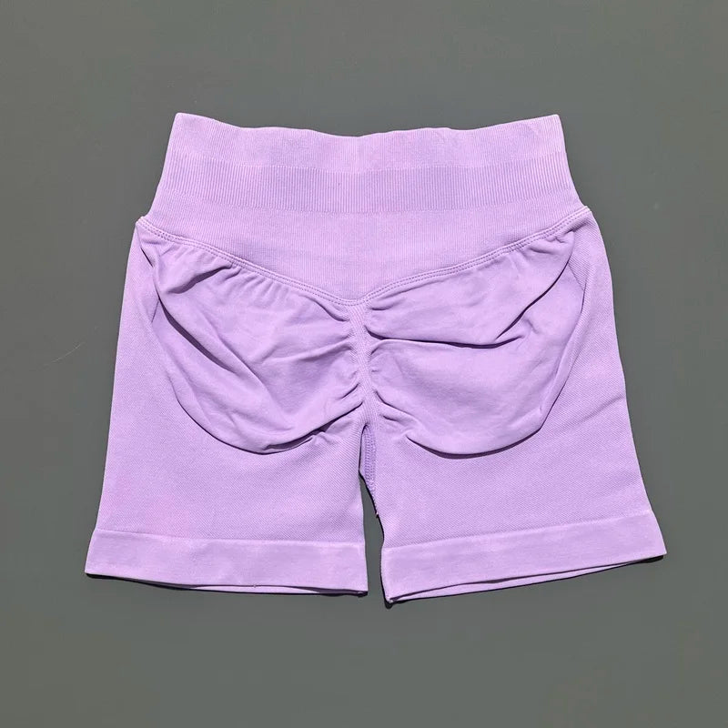 Women Gym Shorts Workout Scrunch Butt Seamless Leggings Seamless Yoga Leggings Bicycle Running Sportswear Fitness Sports Shorts Tahsi Fashion House