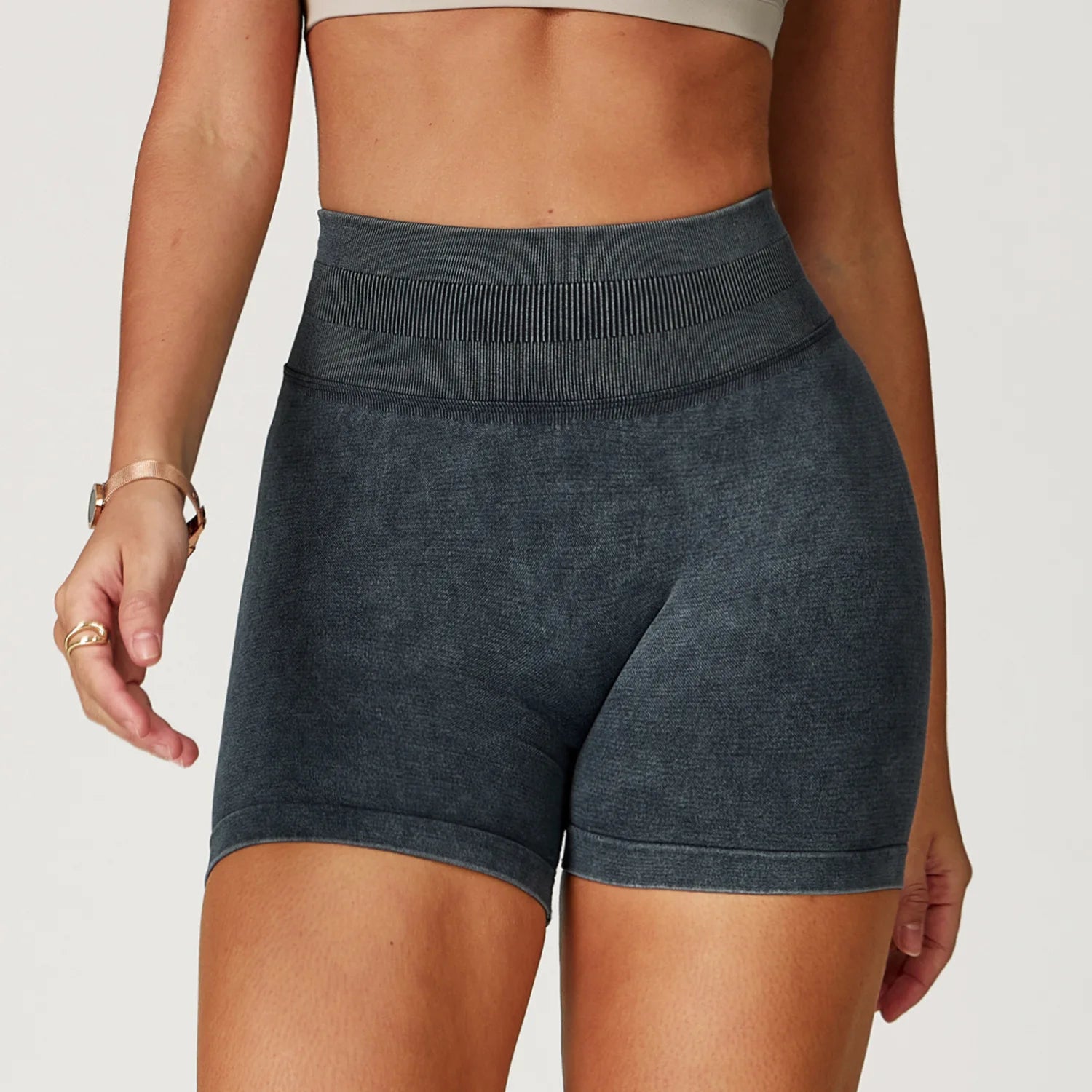 High Waist Yoga Shorts Women Sand Washed Yoga Shorts Workout Shorts Fitness Yoga Lift Butt Fitness Yoga Gym Running Short Pants Tahsi Fashion House