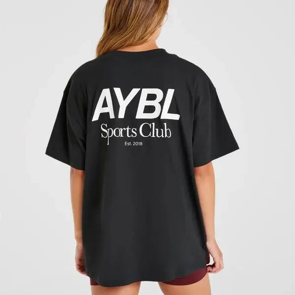 Unisex Loose Fitness T Shirt Quick Dry Breathable Gym Workout Tops For Men Women AY Casual Athletic Short Sleeve Tee Bodybuildin - ATFH