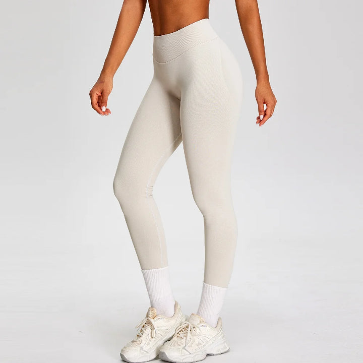 Seamless Women High Waist Yoga Pants Scrunch Gym Fitness Leggings Sexy Booty Lifting Sports Leggings Female Workout Yoga Pants - ATFH