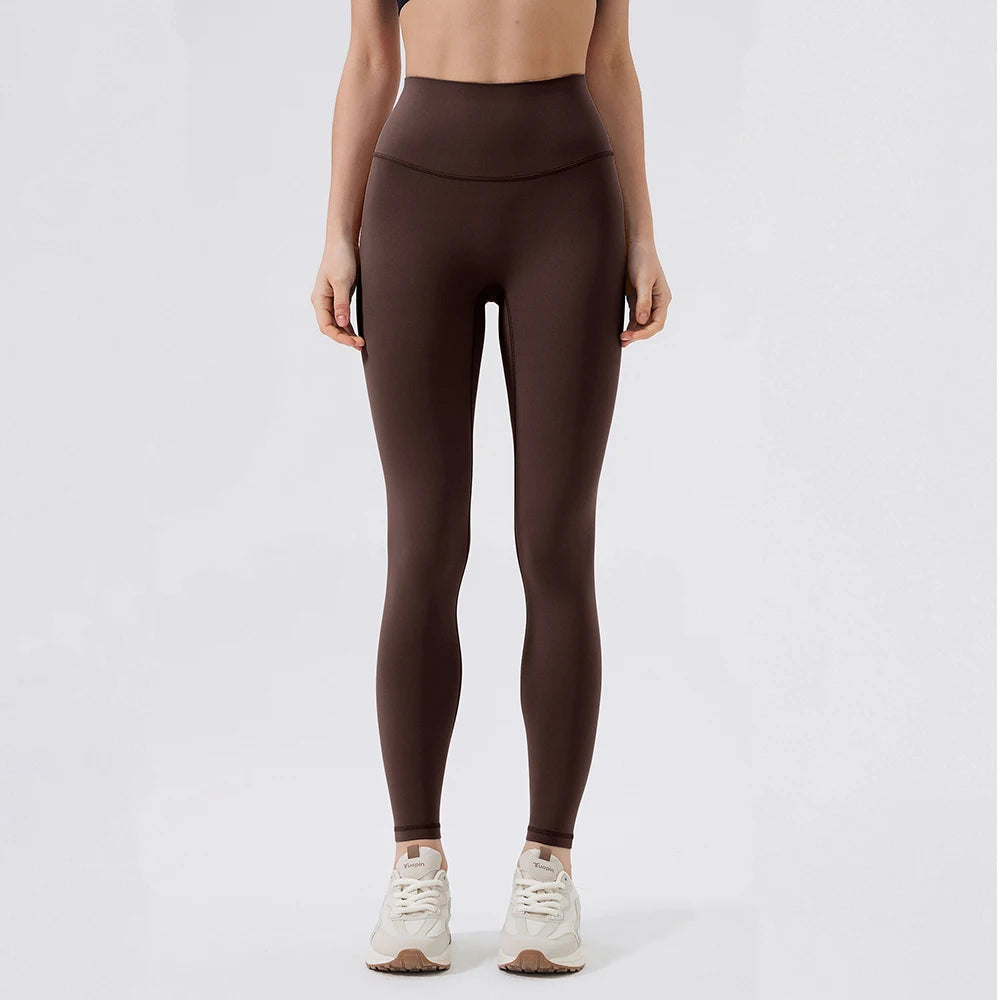 Women Back Waist Pocket High Waist Yoga Legging Women Sport Cropped Pants Butter Athletic Gym Comprehensive Training Jog - ATFH