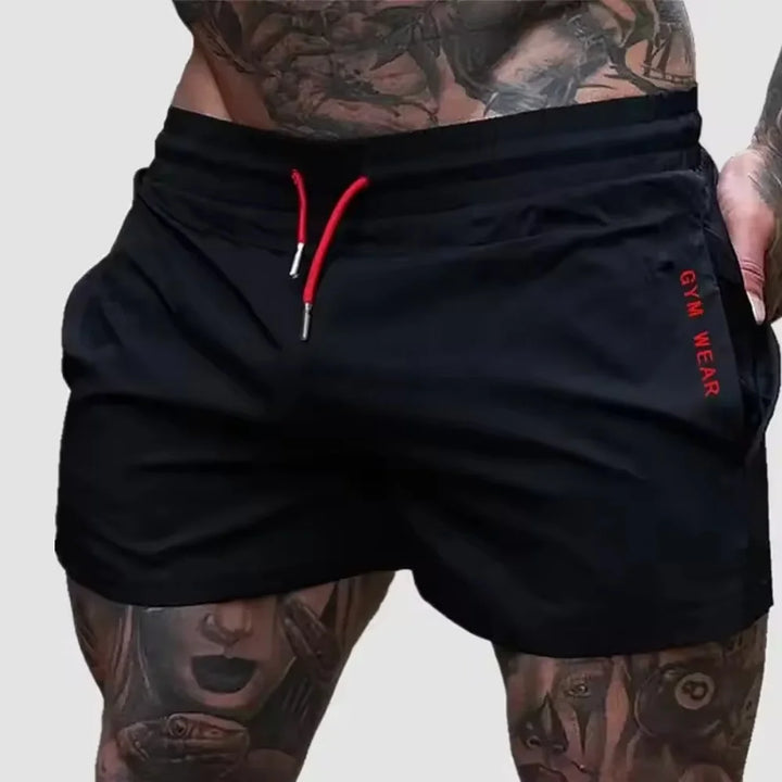 2025 Summer Gym Fitness Men's Shorts Sweatpants Thin Fashion Men Marathon Running Shorts Sports Breathable Training Pants