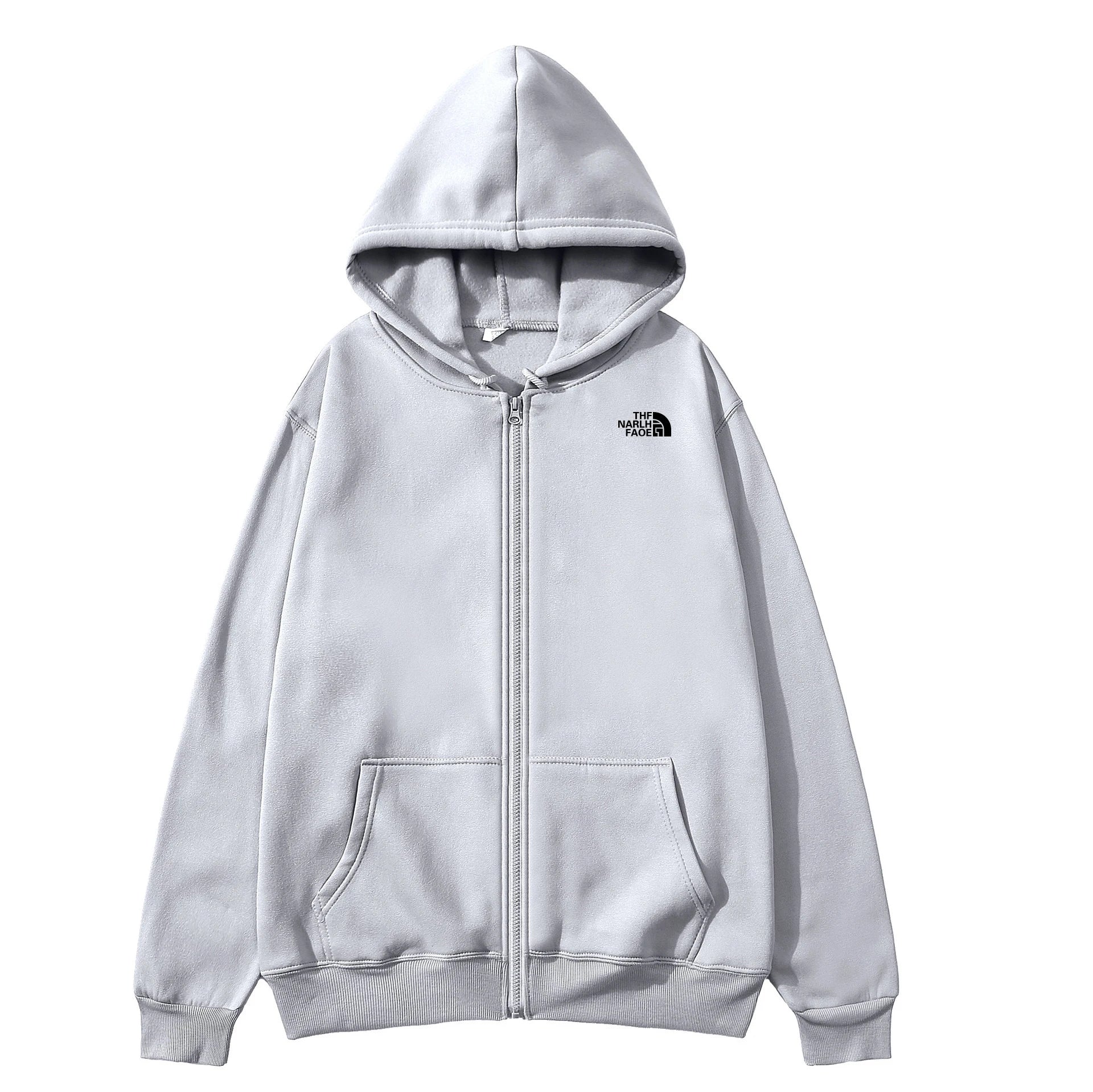 2026 men printing Zip Up Hoodies，Running Sports， Sweatshirts Fashion Classic Casual Zipper Jackets ，Y2k Hip Hop Streetwear - ATFH