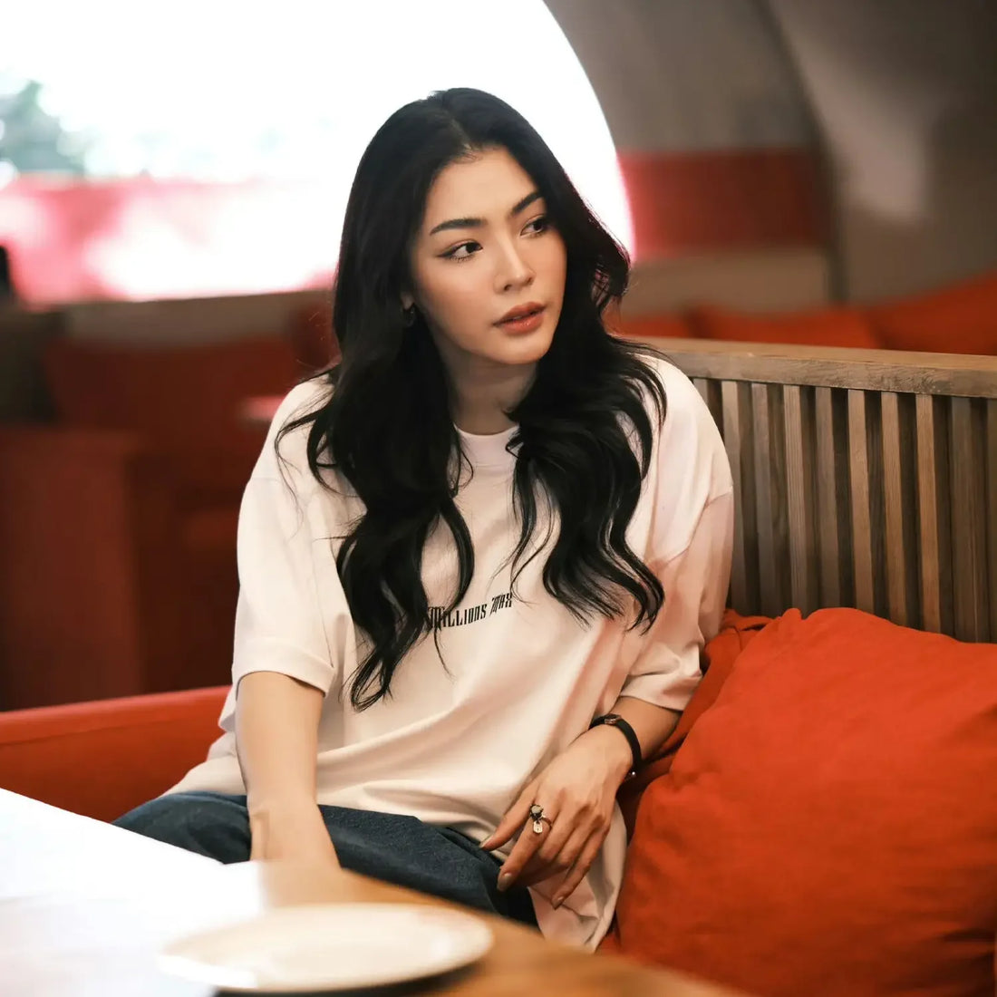 Love Filling Blank FayeYoko Faye Mali T-shirt Millionsmax Letter Printed Short Sleeved T-shirt Made of Pure Cotton Breathable - ATFH