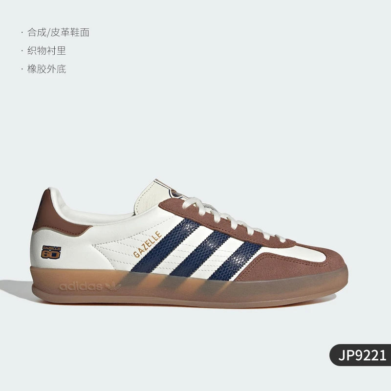 Adidas genuine clover men's and women's retro low cut wear-resistant casual board shoes JP9221 ATFH