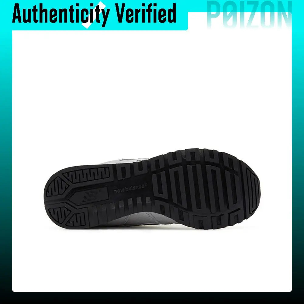 New Balance NB 565 Fabric Abrasion-Resistant Breathable Low-top Casual Running Shoes Unisex Gray White Black D-Width ML565CLG