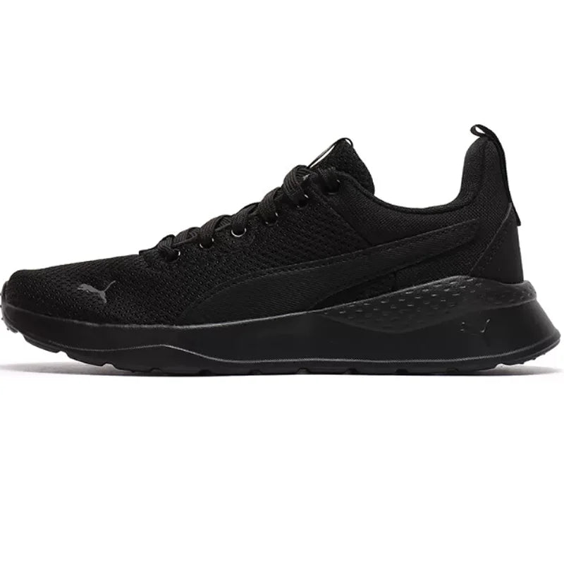 PUMA 371128-01 Unisex Summer Black Cushion Running Shoes Breathable Light Casual Sports Sneakers For Men Women