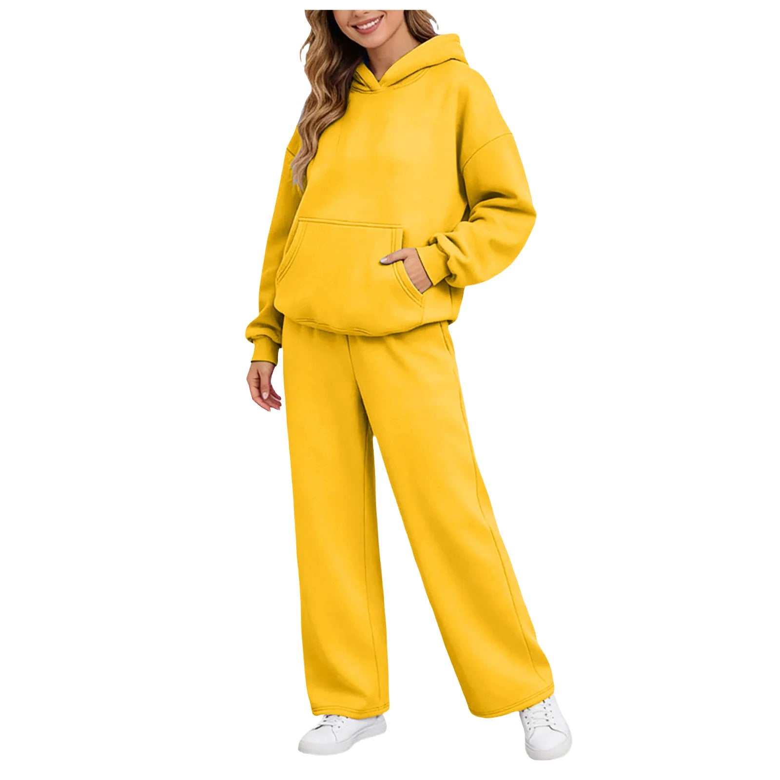 Women Jogging Bottoms Hoodie Tracksuit Sports Trousers Leisure Suit Set Hoodie Sweat Jacket Jogging Suit With 1940s Jumpsuit